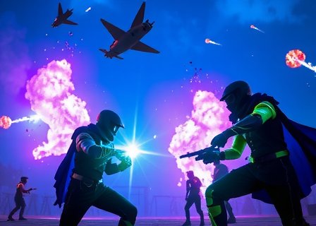 Cyber Clash - Action Game Screenshot