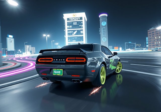 Neon Rush Gameplay Trailer Screenshot